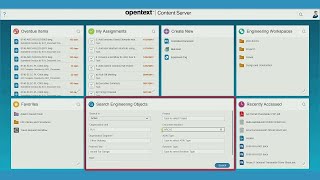 Finding Information  OpenText Content Suite Quick Demo [upl. by Royall]