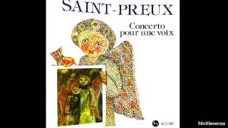 SaintPreux  Concerto Pour Une Voix 1969  Concerto Pour Elle [upl. by Ettennor]