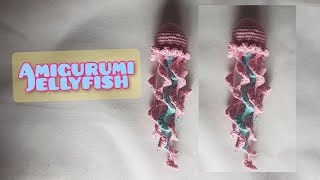 amigurumi jellyfish crochet [upl. by Zsolway]