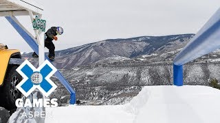 Men’s Snowboard Slopestyle FULL BROADCAST  X Games Aspen 2018 [upl. by Eilsew]