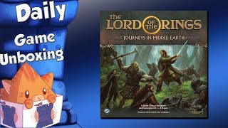 Daily Game Unboxing  The Lord of the Rings Journeys in Middle earth [upl. by Ibot]