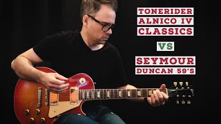 ToneRider Alnico IV Classics vs Seymour Duncan 59 Model [upl. by Amadis694]