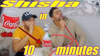 Shisha mit Cola Flasche in 10 Minuten bauen 😱 Aki amp Secho TV [upl. by Garfield]