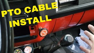 HOW TO INSTALL A PTO CABLE Replacement PTO Cable [upl. by Aisela833]