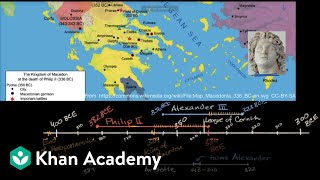 Alexander the Great takes power  World History  Khan Academy [upl. by Alihet]