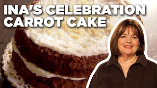 Ina Gartens Carrot Cake Recipe  Barefoot Contessa  Food Network [upl. by Carnahan]