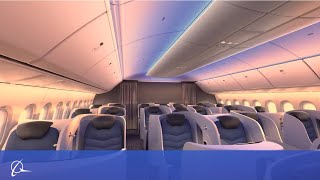 Boeing Cabin Experience  777X and 787 Dreamliner [upl. by Forest]