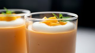 Only 3 Ingredient Mango Mousse Recipe In 15 Minutes [upl. by Letrice483]