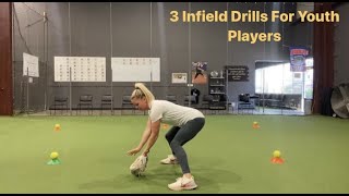 3 Infield Drills For Youth Players [upl. by Nebeur]