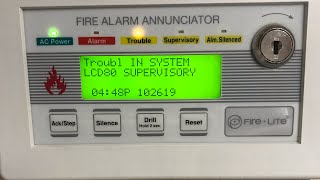 How to wire and program the Fire Lite LCD80F [upl. by Eniamor]