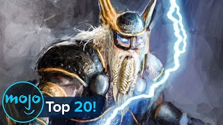 Top 20 Gods and Goddesses of Norse Mythology [upl. by Prior]