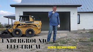 DIY Underground Electrical Service [upl. by Beekman]