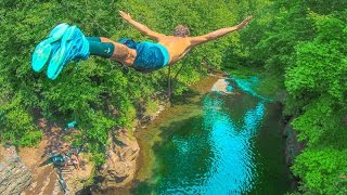 Craziest Cliff Jumping Of All Time [upl. by Grussing440]