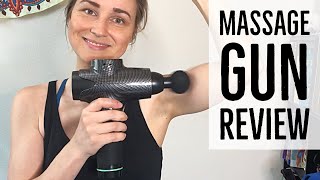 Massage Gun Review  Legiral athome Self Massager  NOT SPONSORED [upl. by Delmore289]