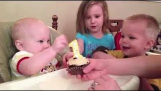 Compilation of babies getting hurt BIRTHDAY EDITION [upl. by Amias31]