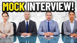 MOCK INTERVIEW QUESTIONS amp ANSWERS 10 Common Interview Questions and SAMPLE ANSWERS [upl. by Llehcam]