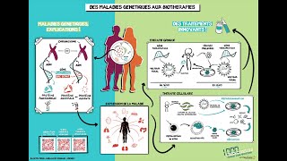 Des maladies génétiques aux biothérapies [upl. by Eyoj]