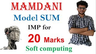 Mamdani Fuzzy model Sum with solved Example  SOFT COMPUTING [upl. by Kazue]