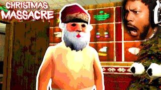 a horror game where YOU are the KILLER Christmas Massacre [upl. by Anitsirc]