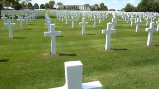 American war cemeteries in Europe [upl. by Nnaul]