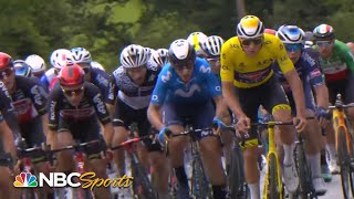 Tour de France 2021 Stage 3 extended highlights  Cycling on NBC Sports [upl. by Hpeosj]