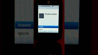 Kyocera DuraXE incoming call internal screen [upl. by Scuram]