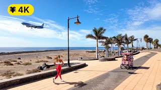 Matagorda  Lanzarote Walking Tour 4K [upl. by Aizatsana476]