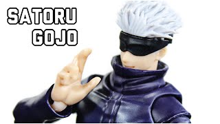 SH Figuarts Jujutsu Kaisen Satoru Gojo Action Figure Review Tamashii Nations BANDAI [upl. by Jamnis668]