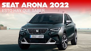 El SEAT Arona 2022 se renueva rostro agresivo y mejores interiores para el SUV más pequeño de SEAT [upl. by Wolenik]