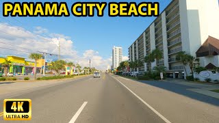 Panama City Beach Florida Driving Through [upl. by Eleirbag494]