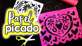 ¿Cómo hacer PAPEL PICADO PLANTILLAS GRATIS ☆★ Especial de octubre con Barbs [upl. by Jet]