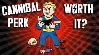 Fallout 4  Cannibal Perk  Is It Worth It [upl. by Ainimreh44]