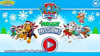 PAW Patrol PAWsome Missions Merry Missions [upl. by Ahsanat517]