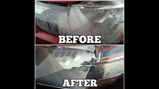 HOW TO EASILY REMOVE HEADLIGHT MOISTURE [upl. by Enitsahc]