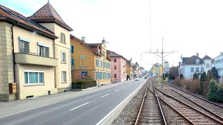 ★ 4K 🇨🇭Lenzburg  Seetal  Luzern cab ride Switzerland 022020 [upl. by Sterling]