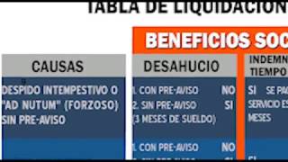 Liquidacion de beneficios Sociales LaboralesBolivia [upl. by Garold431]