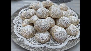 Maamoul  Semolina Walnut Cookies  معمول العيد بالجوز المعمول [upl. by Chapel]