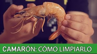 Cómo limpiar camarones  Chef Tip [upl. by Pippa]