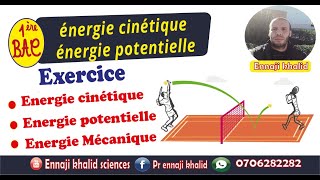 Energie cinétique potentielle et mécanique [upl. by Adey995]