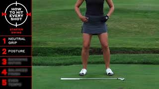 How to swing a golf club 5 steps for beginners [upl. by Lavern]