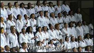 quotWe Offer Praisequot United Voices Choir w Anthony Brown [upl. by Adnawyt]