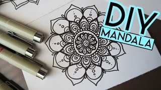 How to Draw a MANDALA [upl. by Buroker91]