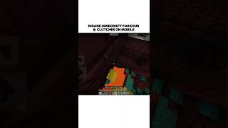 I Tried The Hardest Minecraft Mobile Clutches [upl. by Lewiss]