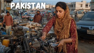 Inside Lahore’s Industrial Zone Metal Cutting amp Heavy Machinery Dismounting  Real Pakistan [upl. by Einnalem]