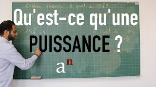 Quest ce quune puissance [upl. by Annoya]