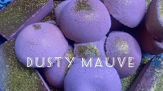 Dusty Mauve Crumble  Oddly Satisfying  Asmr [upl. by Nonnad]