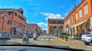 Driving in CHIOGGIA  Italy [upl. by Nebra]