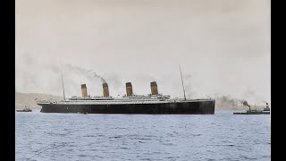 4K 60fps colorized Titanic1912 Only existent footage [upl. by Zacherie]