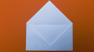 Easy Origami Envelope Tutorial 💌 DIY 💌 Paper Kawaii [upl. by Atinuaj]