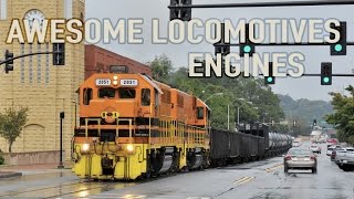 9 Awesome And Great Sounding Locomotive Engines [upl. by Moitoso35]